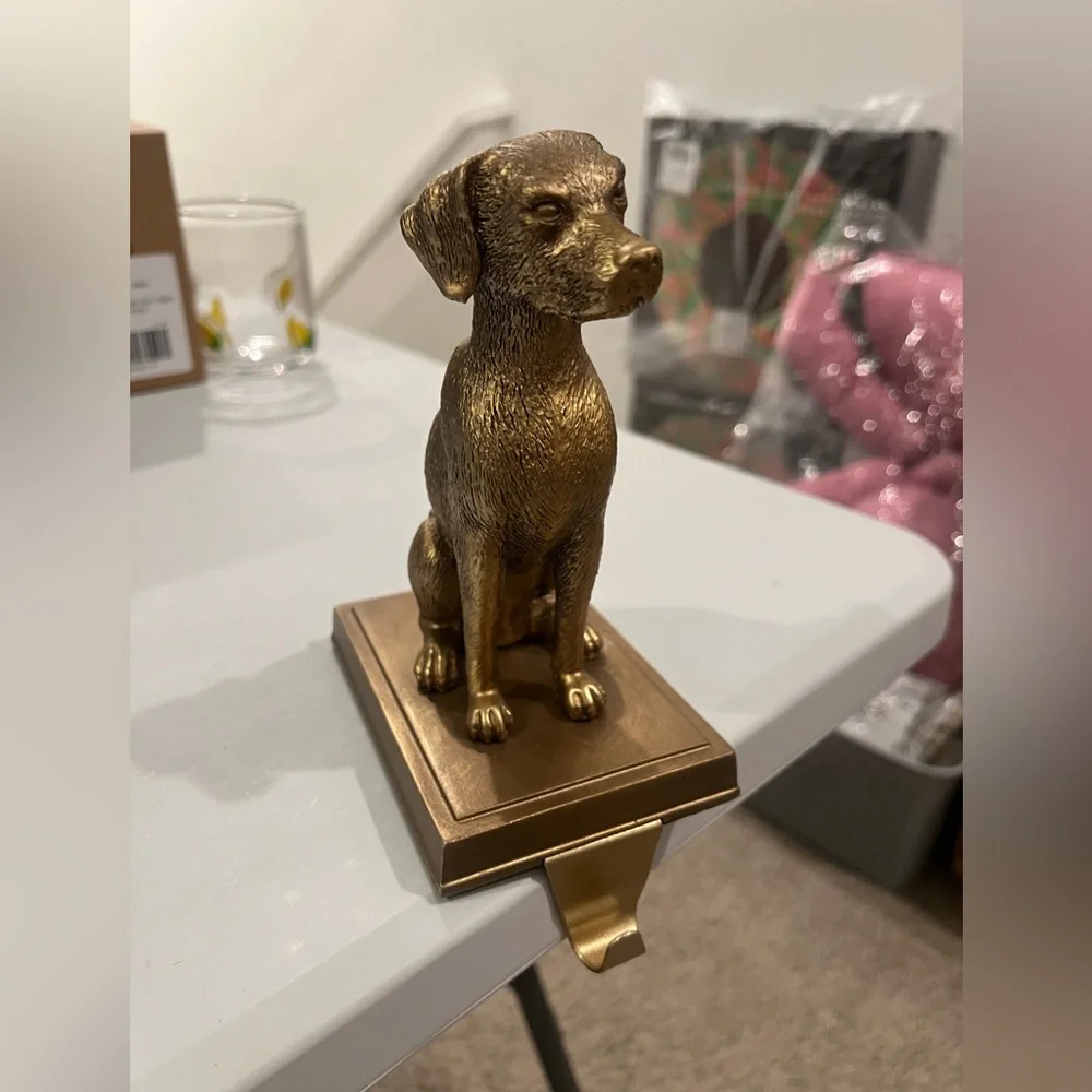 Anthropologie Animal Icon Dog Stocking Holder, Retriever NWT - Picture 4 of 6